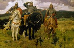 Heroes by Viktor Vasnetsov