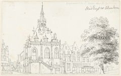 Het stadhuis van Schoonhoven by Cornelis Pronk