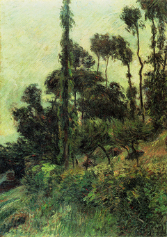 Hillside by Paul Gauguin