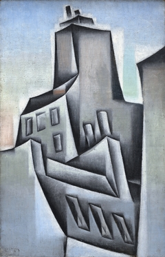 Houses in Paris by Juan Gris