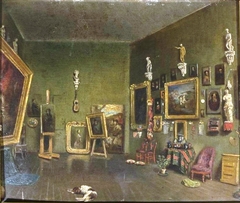 In the Study by Manuel Cabral y Aguado Bejarano