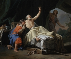 Isaac Blessing Jacob by Nicolas-Guy Brenet