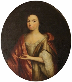 Jane Kinaston, Mrs Holland as a Girl by Anonymous