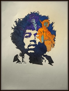 Jimi Hendrix by Abdullah Rafi