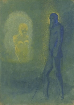 L'apparition by Odilon Redon