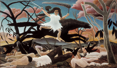 La Guerre by Henri Rousseau