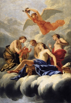 La Naissance de l'amour by Eustache Le Sueur