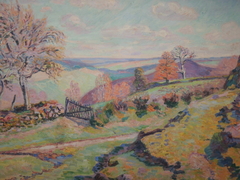 La pêcherie à Crozant by Armand Guillaumin