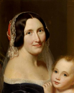 Lady Gordon and her Child by John Phillip