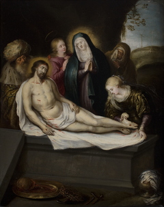 Lamentation  of Christ by Frans Francken I