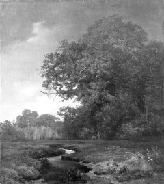 Landscape in Cloudy Weather. Late Afternoon by Johan Lundbye