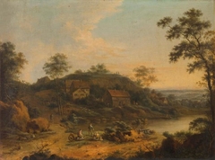 Landscape by Johann Christian Vollerdt