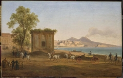 Le golfe de Naples, vu du Pausilippe by Josef Rebell