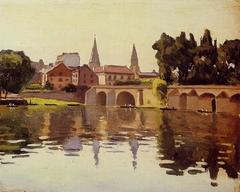 Le Pont de Poissy by Albert Marquet