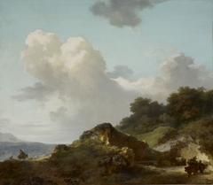 Le rocher by Jean-Honoré Fragonard