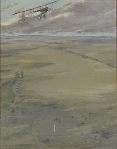 Looking South Over Camp Borden by Frank Johnston