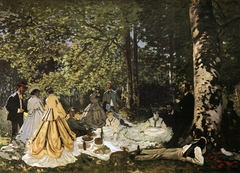 Luncheon on the Grass (study for № 63) by Claude Monet