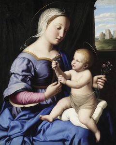 Madonna and Child by Giovanni Battista Salvi da Sassoferrato