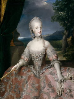 Maria Carolina of Augsburg-Lorena, Queen of Naples by Anton Raphaël Mengs