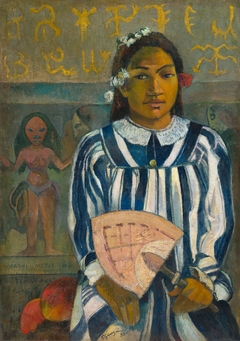 Merahi metua no Tehamana (Tehamana Has Many Parents or The Ancestors of Tehamana) by Paul Gauguin