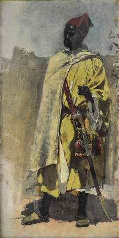 Moorish Guard by Edwin Lord Weeks