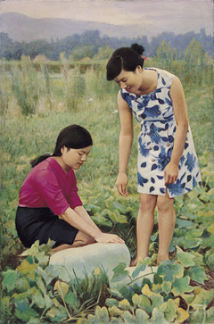 Morning In The Melon Field by Li Mei-shu