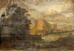 Mountainous River Landscape by Netherlandish School