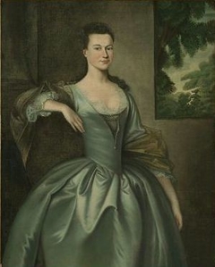 Mrs. Joseph Blaney (Abigail Browne). by Joseph Blackburn