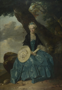 Mrs Oswald by Johann Zoffany