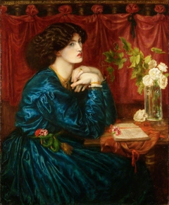 Mrs. William Morris by Dante Gabriel Rossetti