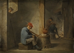 Musizierende Bauern by David Teniers the Younger