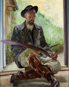 My Models – Triptych (Central Part) by Jacek Malczewski