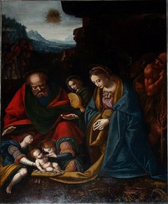 Nativity by Marco d'Oggiono