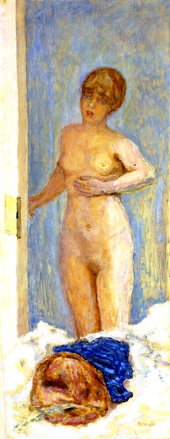 Nu à la toque by Pierre Bonnard