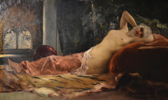 Odalisque by Jean-Joseph Benjamin-Constant