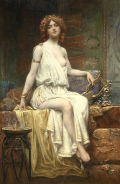 Odalisque by Léon-François Comerre