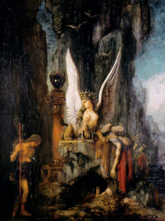 Œdipus the Wayfarer by Gustave Moreau