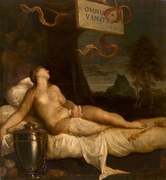 Omnia Vanitas (All is Vanity) by manner of Titian