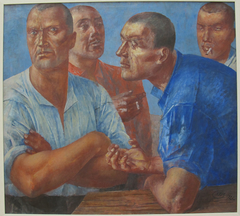 Ouvriers by Kuzma Petrov-Vodkin