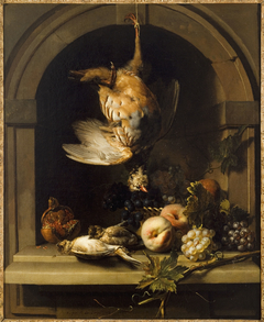 Partridge in a Niche by Nicolas de Largillière