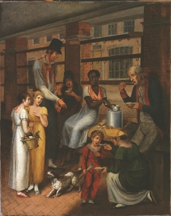 Pepper-Pot: A Scene in the Philadelphia Market by John Lewis Krimmel