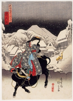 Picture of Kanbara by Utagawa Toyokuni I