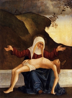 Pietà by Ludovico Mazzolino