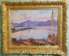 Port de Saint-Tropez by Henri Lebasque