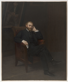 Portrait d'Edouard Manet by Alphonse Legros