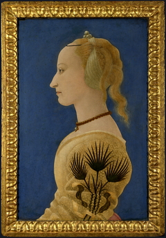 Portrait of a Lady in Yellow by Alesso Baldovinetti