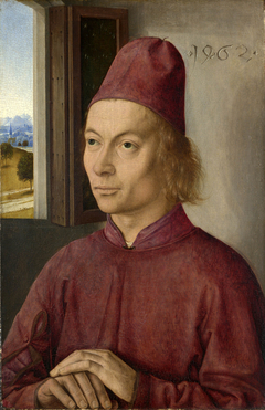 Portrait of a Man (Jan van Winckele?) by Dieric Bouts