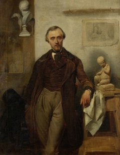 Portrait of a Sculptor, perhaps Johannes Antonius van der Ven by Unknown Artist