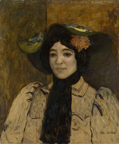 Portrait of a Woman by Charles Cottet