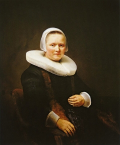 Portrait of a Woman, possibly Anna Wijmer by Rembrandt